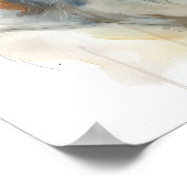 Yellow labrador retriever watercolor poster (Hoek)