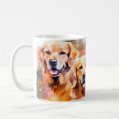 Yellow Labrador Retrievers Hartelijk Quote Koffiemok (Links)