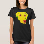 Yellow Labrador T-shirt (Voorkant)