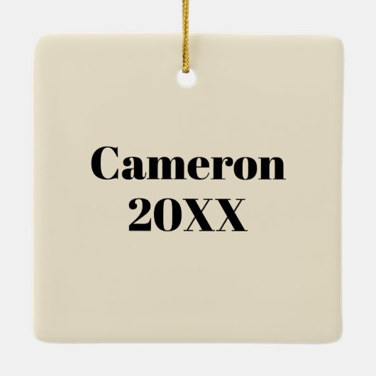 Yellow Labrador Wine Snob Keramisch Ornament (Achterkant)