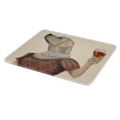 Yellow Labrador Wine Snob Snijplank (Hoek)