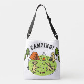 Yellow Labradors Camping Bag Crossbody Tas (Achterkant)
