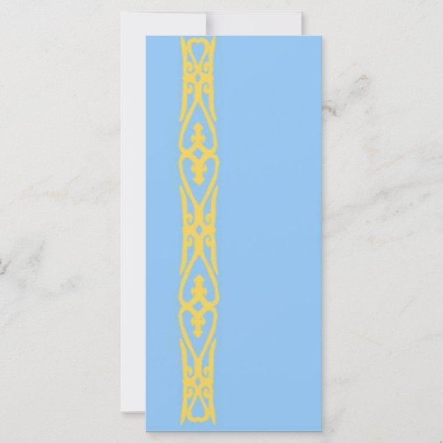 Yellow Lace Book Mark (Voorkant)