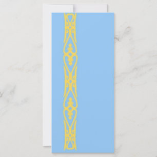 Yellow Lace Book Mark