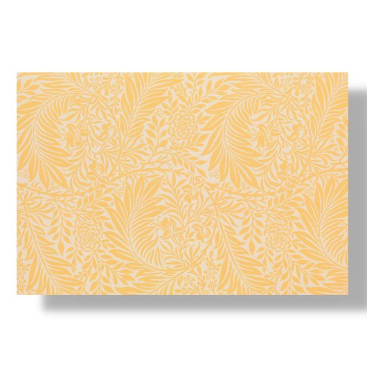 Yellow Leaf Pattern | Ontkoppeling Tissuepapier