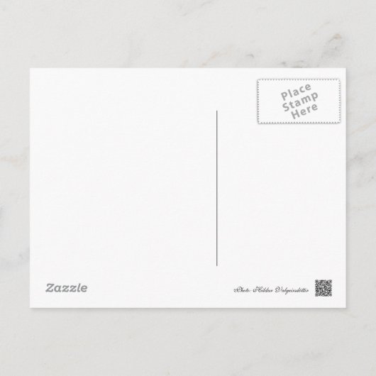 Yellow leaf We hebben briefkaart verplaatst (Achterkant)