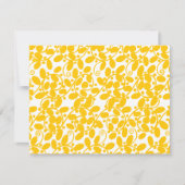 Yellow Leafy Kaart (Voorkant)