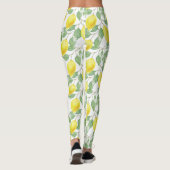 Yellow Lemon Leggings (Achterkant)