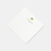 Yellow Lemon Servet (Hoek)