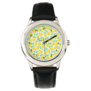 Yellow Lemon Watch Horloge
