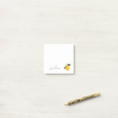 Yellow Lemon with Green Leaves | Fresh Citrus  Post-it® Notes (Op bureau)