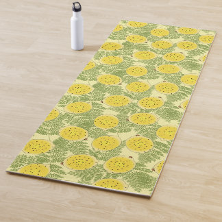 Yellow Lemon yoga mat
