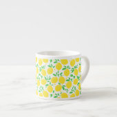 Yellow Lemons Espresso Cup Kop (Voorkant rechts)