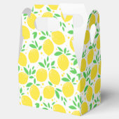 Yellow Lemons Favor Box Bedankdoosjes (Geopend)