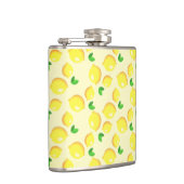 Yellow Lemons Flask Heupfles (Rechts)