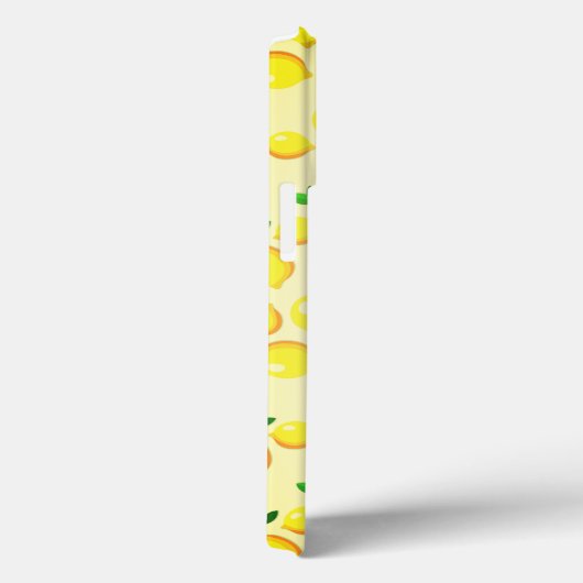 Yellow Lemons iPhone Case (Achterkant / Rechts)