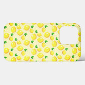 Yellow Lemons iPhone Case (Achterkant (horizontaal))