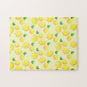 Yellow Lemons Jigzaag Puzzle Legpuzzel (Horizontaal)