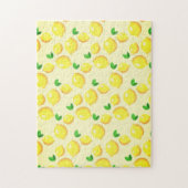 Yellow Lemons Jigzaag Puzzle Legpuzzel (Verticaal)