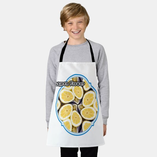 Yellow Lemons Pattern Schort (Gedragen)