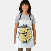 Yellow Lemons Pattern Schort (Insitu)