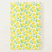 Yellow Lemons Planner (Achterkant)