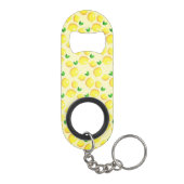 Yellow Lemons Sleutelhanger flesopener Mini Flessenopener (Achterkant)