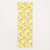 Yellow Lemons Yoga Mat (Voorkant)