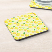 Yellow Lemonsm Beverage Coaster Bier Onderzetter (Linkerzijde)