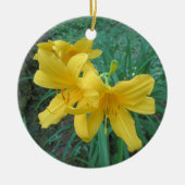 Yellow Lilies Ornament (Voorkant)