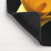 Yellow Lilly Flower Floral Elegant Muismat (Hoek)