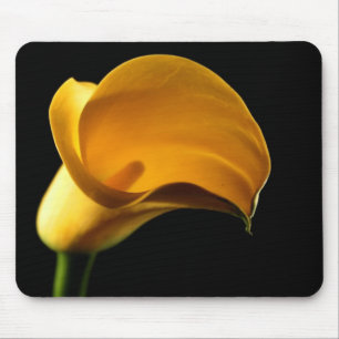 Yellow Lilly Flower Floral  Elegant Muismat