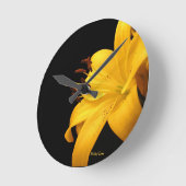 Yellow Lilly Ronde Klok (Hoek)