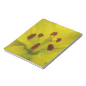 Yellow Lily Floral-blocnote Notitieblok (Linkerzijde)