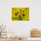 Yellow Lily Floral Print (Keuken)
