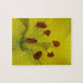 Yellow Lily Floral Puzzle Legpuzzel (Horizontaal)