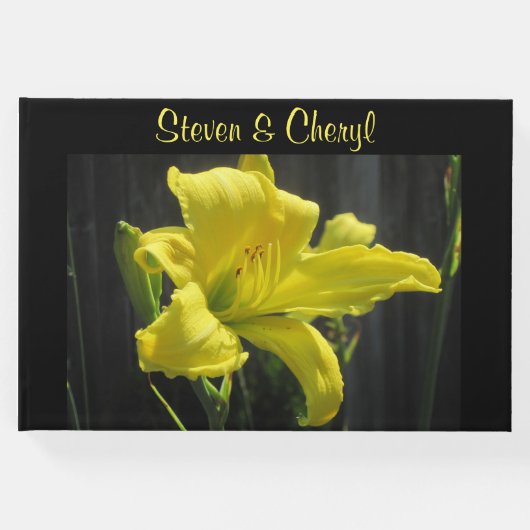 Yellow Lily Gastenboek (Voorkant)