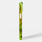 Yellow Lily met windeffect door Shirley Taylor Case-Mate iPhone Case (Achterkant / Rechts)