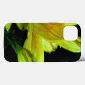 Yellow Lily met windeffect door Shirley Taylor Case-Mate iPhone Case (Achterkant (horizontaal))