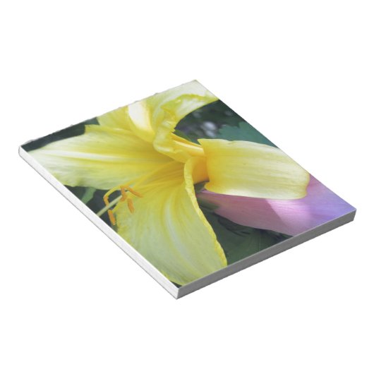 Yellow Lily Notitieblok (Schuin)