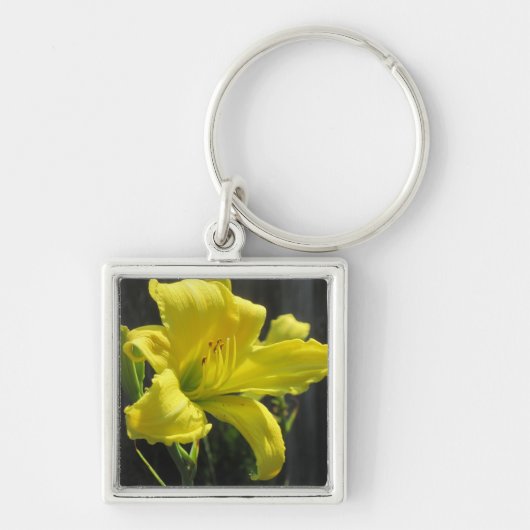 Yellow Lily Sleutelhanger (Voorkant)
