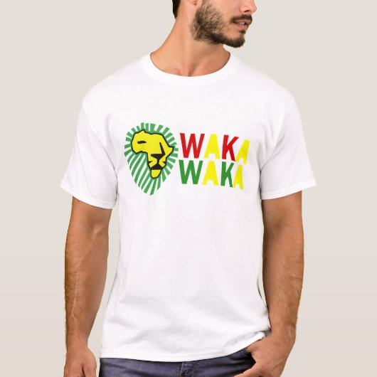 Yellow Lion Green Mane Waka Shirt (Voorkant)