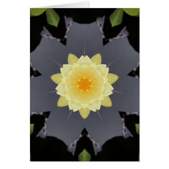 Yellow Lotus Kaleidoscope (Voorkant)