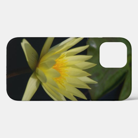 Yellow Lotus Waterlily Case-Mate iPhone Case (Achterkant (horizontaal))