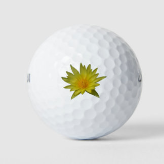 Yellow Lotus Waterlily Golfballen