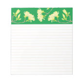 Yellow Magnolias on a Medium Sized Notepad Notitieblok (Voorkant)