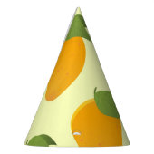 Yellow Mango Tropical Fruit Lovers Caribbean Feesthoedjes (Links)