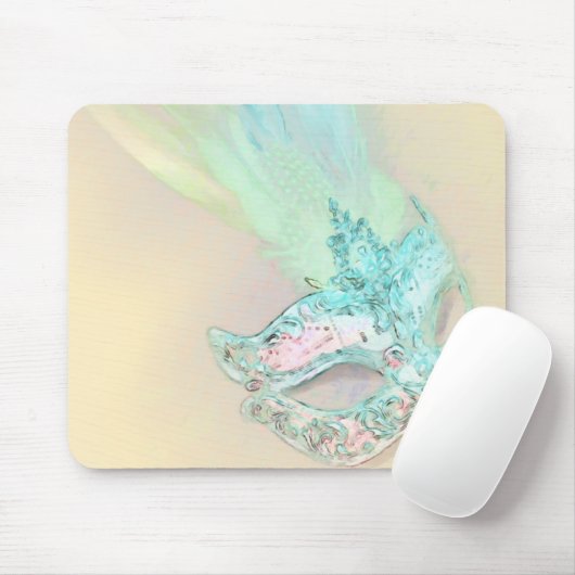 Yellow Masquerade Muismat (Met muis)