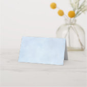 Yellow Mediterranean Lemon Wedding Plaatskaartje (Achterkant)