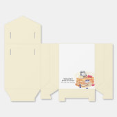 Yellow Milk Berry Pancake Brunch Baby shower Bedankdoosjes (Ongevouwen)